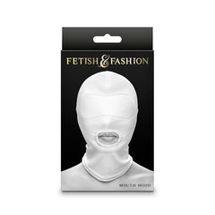 NS NOVELTIES - FETISH & FASHION WHITE NYLON HOOD BOCA