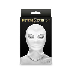NS NOVELTIES - FETISH & FASHION EYES WHITE NYLON HOOD