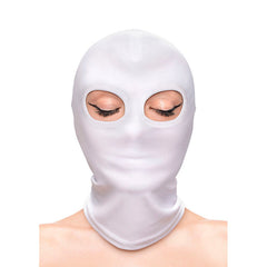 NS NOVELTIES - FETISH & FASHION EYES WHITE NYLON HOOD