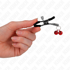 KINK - RED DOUBLE BELL NOSE CLIP 6 CM