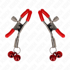 KINK - RED DOUBLE NOSE CLIP 6 CM
