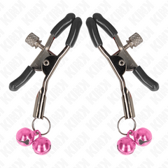 KINK - PINK DOUBLE BELL NOSE CLIP 6 CM