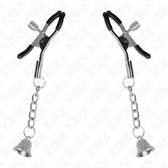 KINK - SILVER BELL PENDANT TWEEZERS 6 CM