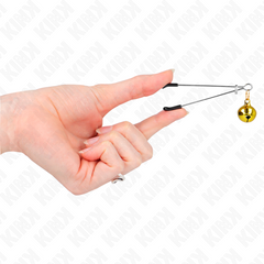 KINK - GOLD THIN BINER TWEEZERS 7 CM