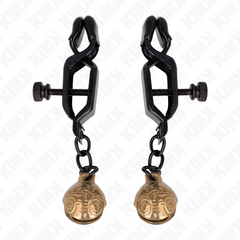 KINK - BLACK BELL JAW STYLE NOSE CLAMPS 7 CM