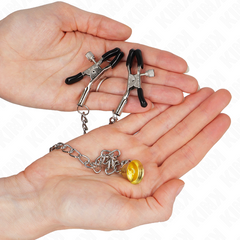 KINK - CHAIN CLIPPERS WITH HORN PENDANT 30 CM