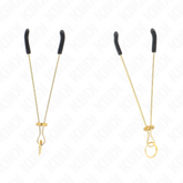 KINK - GOLD THIN TWEEZERS 7 CM