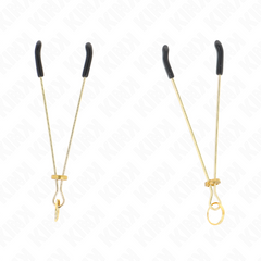 KINK - GOLD THIN TWEEZERS 7 CM