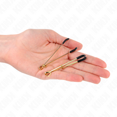 KINK - GOLD THIN TWEEZERS 7 CM