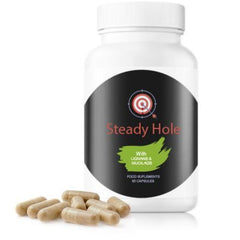 500 COSMETICS - U-STEADY HOLE CAPSULES FOR BOWEL TRANSIT HEALTH - 60 CAPSULES