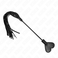 KINK - RANGE WHIP WITH HEART PANEL 35 CM