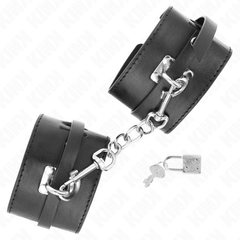 KINK - DELUXE BLACK ADJUSTABLE LOCKING WRIST BRACES 14.5-21CM X 6CM