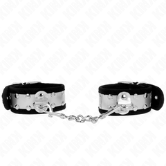 KINK - BLACK/SILVER THIN WRIST 30 X 4 CM