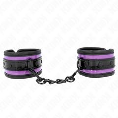 KINK - PUNHOS DE NEOPRENE ROXO CLARO AJUSTÁVEIS 21-28 CM X 5 CM