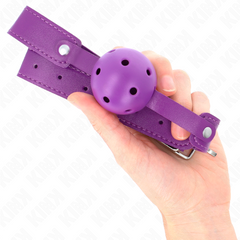 KINK - PURPLE BREATHABLE BALL 4.5 CM 65 x 2.5 CM