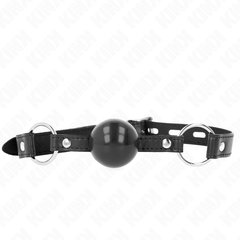 KINK - BLACK TPE BALL GAG 4 CM 60 x 2 CM