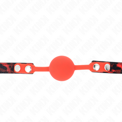 KINK - MODEL 2 SILICONE BALL 4 CM WITH LOCK 60 x 2 CM