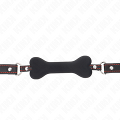 KINK - BLACK BONE GAG 12 CM 63 x 2 CM