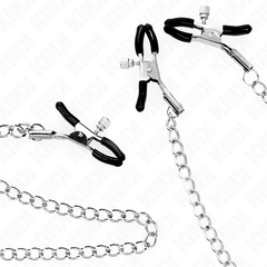 KINK - TRIPLE NIPPLE AND CLITORIS CLAMPS WITH CHAIN MODEL 0