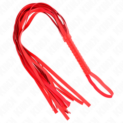 KINK - RED SHORT HANDLE WHIP 70 CM