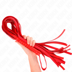 KINK - RED SHORT HANDLE WHIP 70 CM