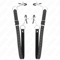 KINK - 4 ADJUSTABLE CLITORAL CLAMPS 34-48 CM