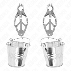 KINK - JAPANESE CLOVER NIPPERS WITH SILVER BUCKETS