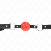 KINK - RED TPE BALL GAG 4 CM 60 x 2 CM