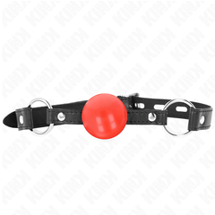 KINK - RED TPE BALL GAG 4 CM 60 x 2 CM