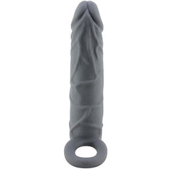 PRETTY LOVE - DARK GREY REALISTIC SKIN PENIS SLEEVE