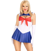 LEG AVENUE - SEXY MULTICOLOR SAILOR COSTUME S