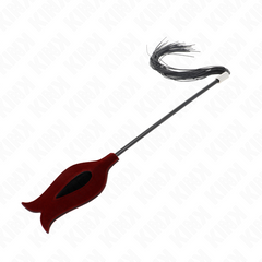 KINK - SILICONE TASSEL WHIP ROSE SHAPE 45 CM