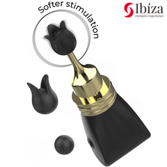 IBIZA - 3 HEAD CLITORAL STIMULATOR ARC
