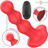 INTENSE - CODY VIBRATOR WITH RED SUCTION CUP REMOTE CONTROL
