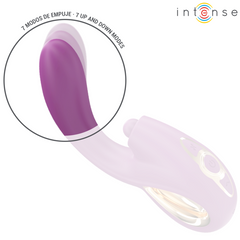 INTENSE - LALI MULTIFUNCTIONAL VIBRATOR G-SPOT TAPPING & THRUST & VIBRATION PURPLE