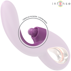 INTENSE - LALI MULTIFUNCTIONAL VIBRATOR G-SPOT TAPPING & THRUST & VIBRATION PURPLE