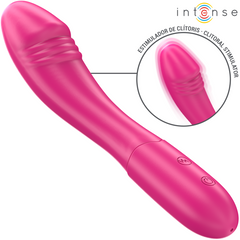 INTENSE - BELINDA VIBRATOR 19 CM FLEXIBLE 10 VIBRATIONS PINK