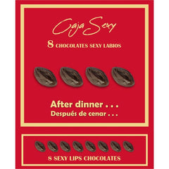 SPICY DEVIL - BOX OF 8 VAGINA-SHAPED CHOCOLATES