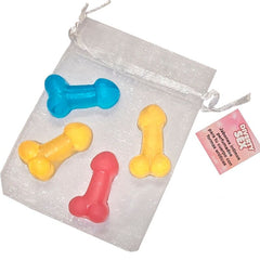 SPICY DIABLO - 4 MINI SCENT SOAPS IN THE SHAPE OF A PENIS
