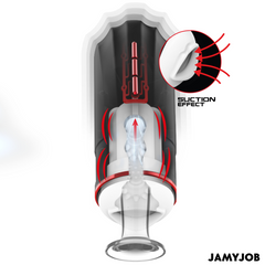 JAMYJOB - MEGABITE AUTOMATIC MASTURBATOR WITH 5 SUCTION AND VIBRATION MODES