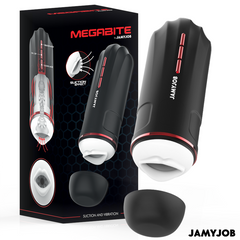JAMYJOB - MEGABITE AUTOMATIC MASTURBATOR WITH 5 SUCTION AND VIBRATION MODES