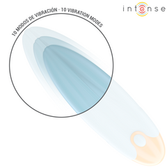 INTENSE - MIKE VIBRATING BULLET 10 VIBRATIONS REMOTE CONTROL BLUE