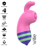 INTENSE - WILLIE BEE STIMULATOR PINK/GREEN