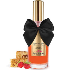BIJOUX - HEAT EFFECT MASSAGE OIL WITH STRAWBERRY SCENT