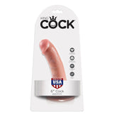 KING COCK - 6 MEAT DILDO 15.2 CM