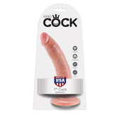 KING COCK - 7 MEAT DILDO 17.8 CM