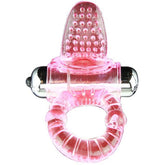 BAILE - SWEET ABS 10 RHYTHMS PINK VIBRATING RING PENIS RING