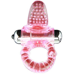 BAILE - SWEET ABS 10 RHYTHMS PINK VIBRATING RING PENIS RING