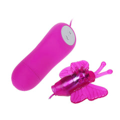 BAILE - PRETTY LOVE SECRET BUTTERFLY STIMULATOR VIBRATOR 12V