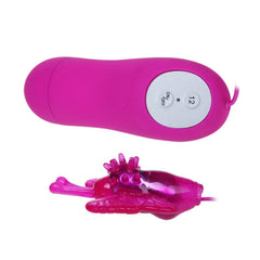 BAILE - PRETTY LOVE SECRET BUTTERFLY STIMULATOR VIBRATOR 12V